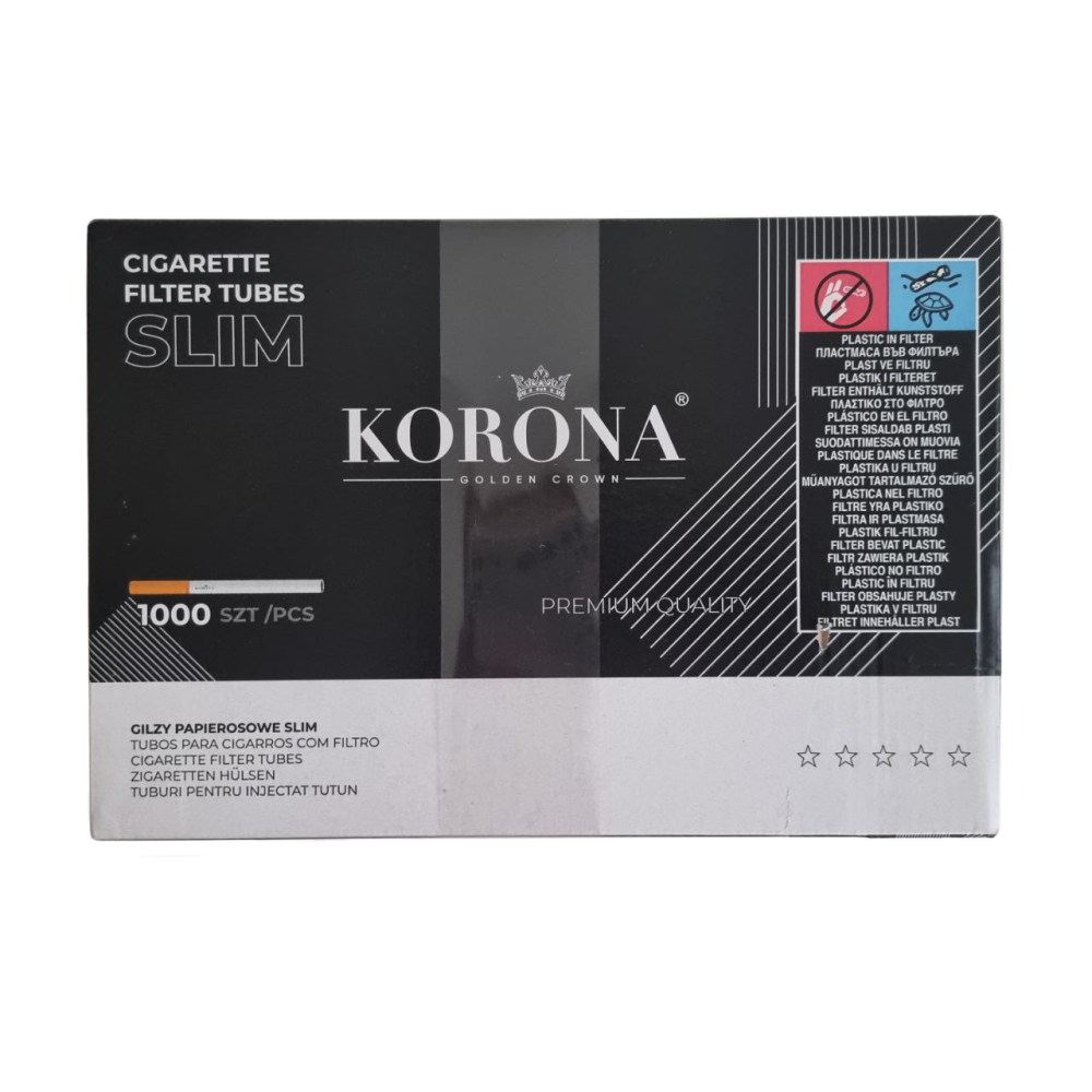 Цигаркові гільзи KORONA SLIM