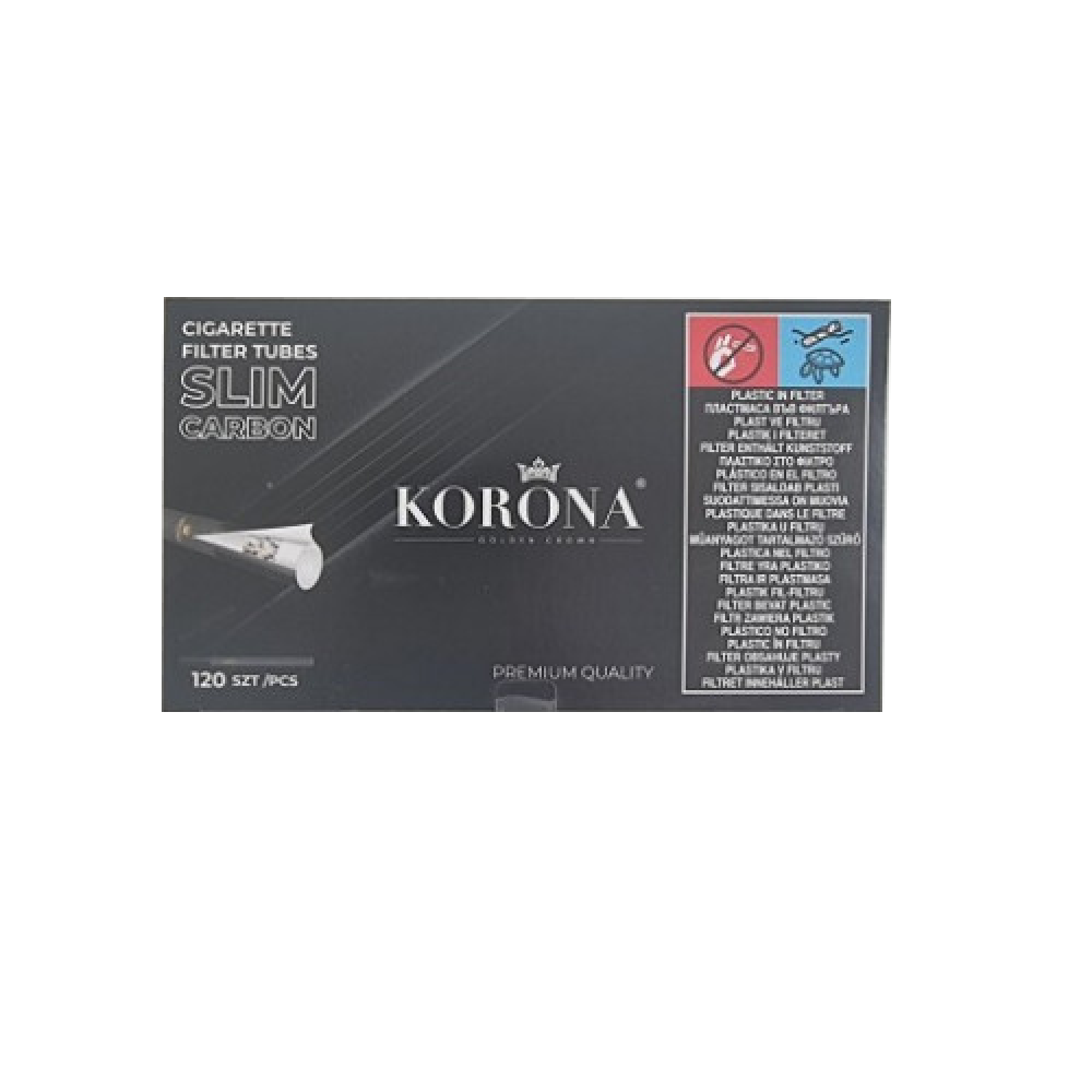 Цигаркові гільз KORONA CARBON слім