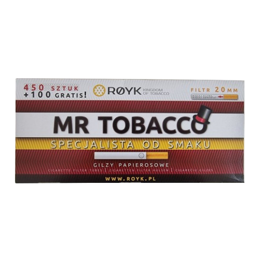Цигарні гільзи MR TOBACCO лонг