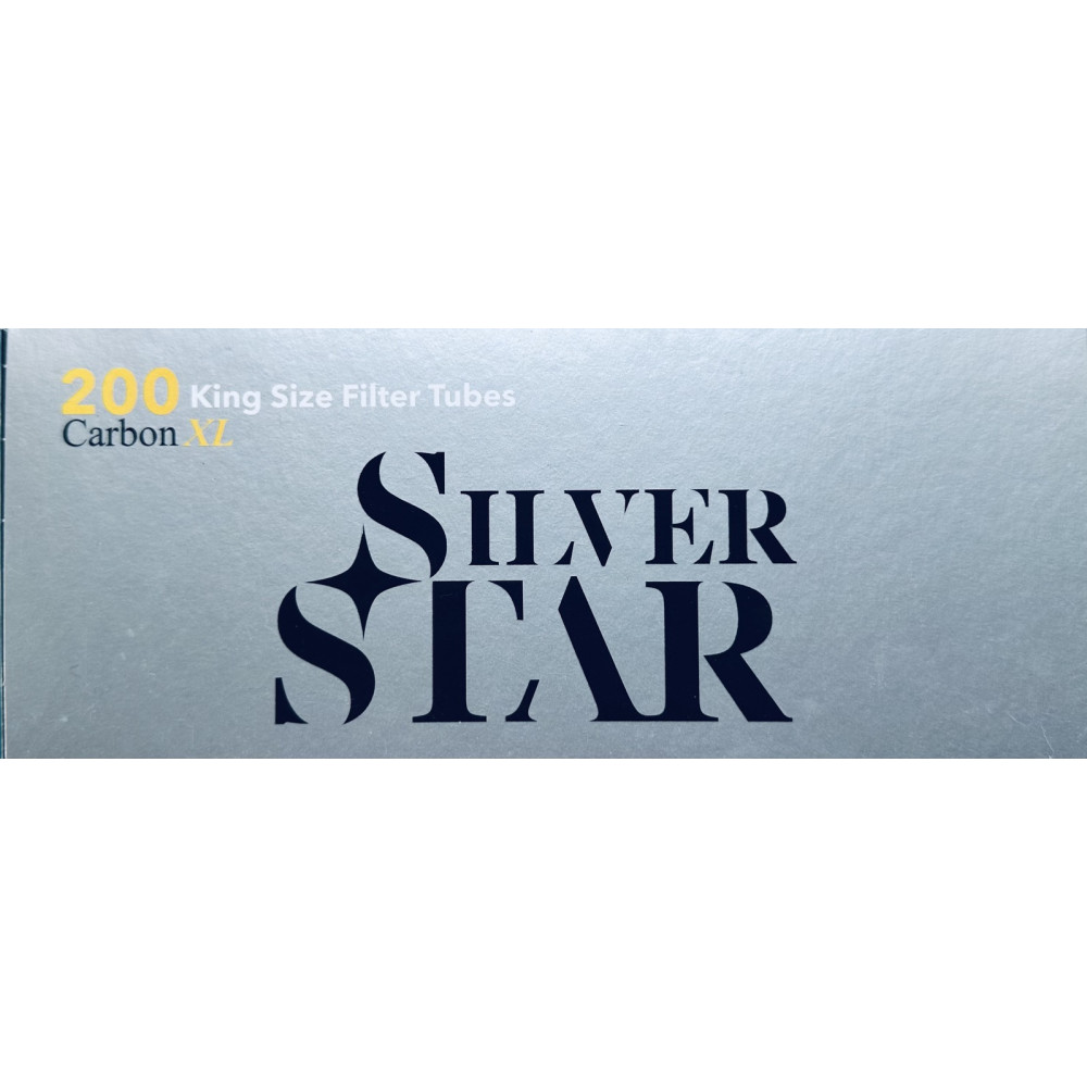 Цигарні гільзи Silver Star Carbon XL